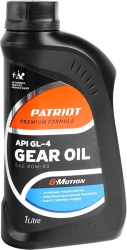 Масло трансмиссионное PATRIOT G-Motion Gear 80W 85 1 л